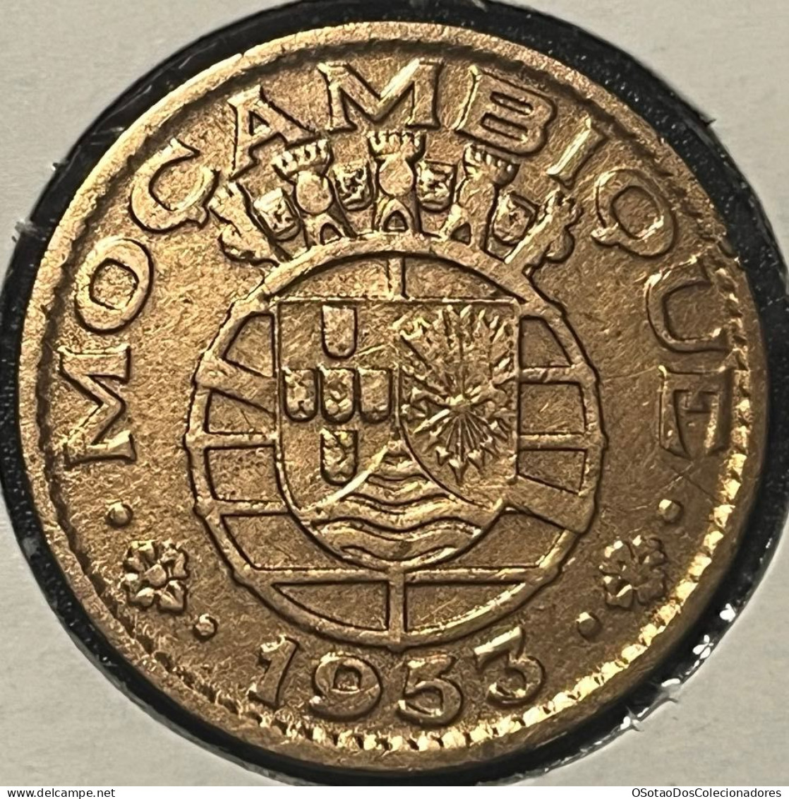 Moeda Moçambique Portugal - Coin Moçambique - 1 Escudo 1953 - MBC ++ - Mozambico