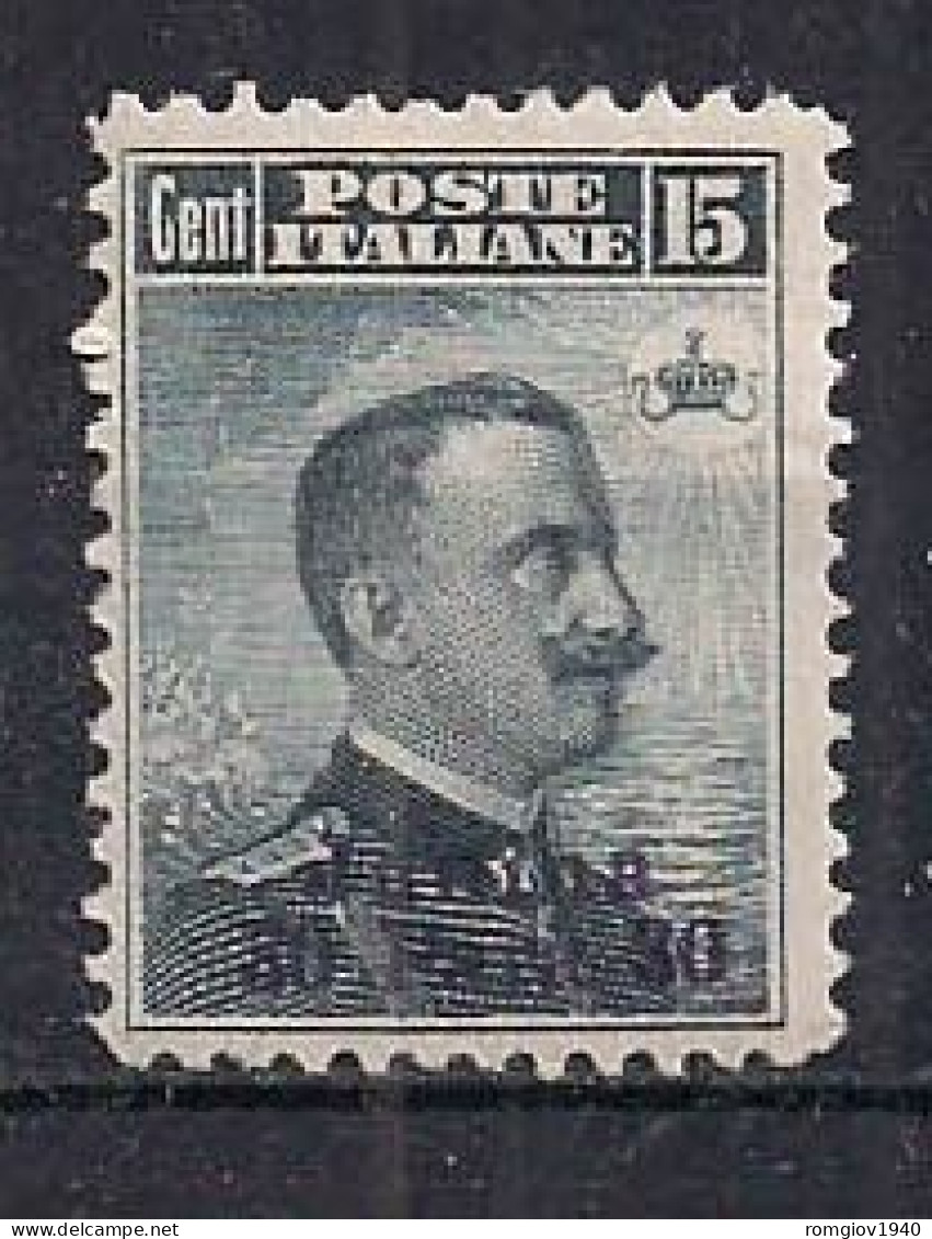REGNO D'ITALIA  LEVANTE GIANNINA 1909-11 FRANCOBOLLI SOPRASTAMPATI  SASS. 3 MLH VF - Emisiones Generales
