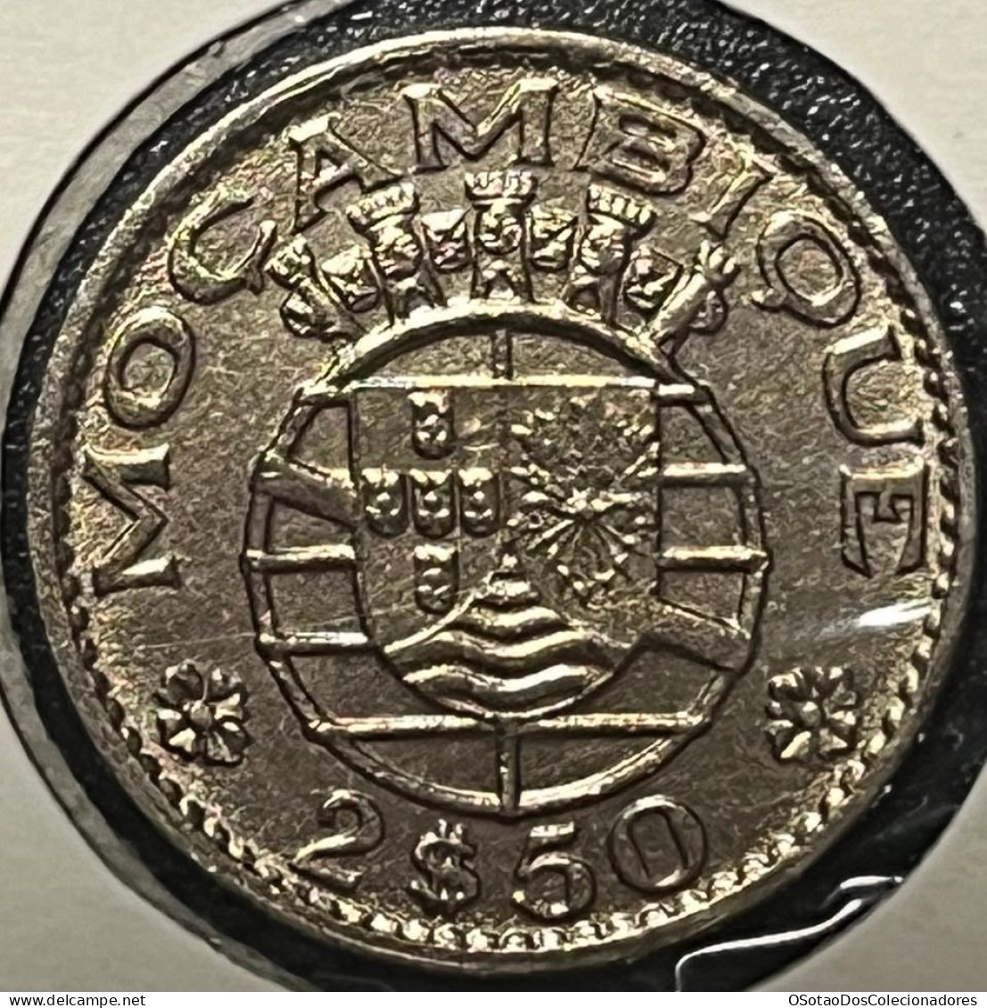 Moeda Moçambique Portugal - Coin Moçambique - 2$50 Escudos 1965 - MBC ++ - Mozambique