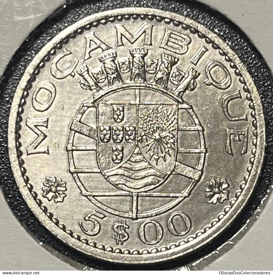 Moeda Moçambique Portugal - Coin Moçambique - 5 Escudos 1971 - MBC ++ - Mozambique