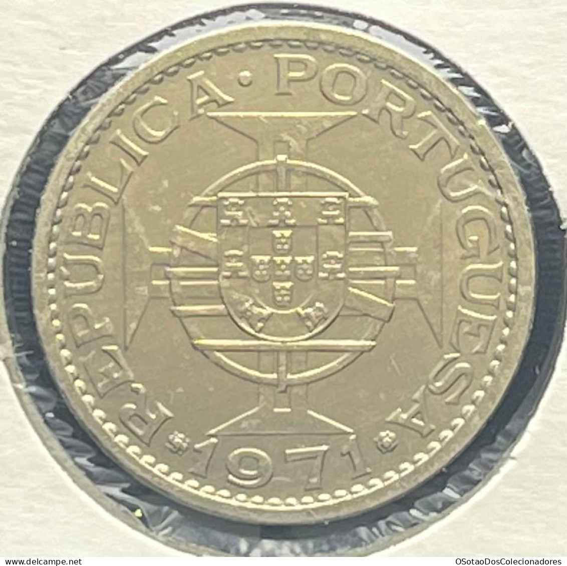 Moeda Moçambique Portugal - Coin Moçambique - 5 Escudos 1971 - MBC ++ - Mozambique