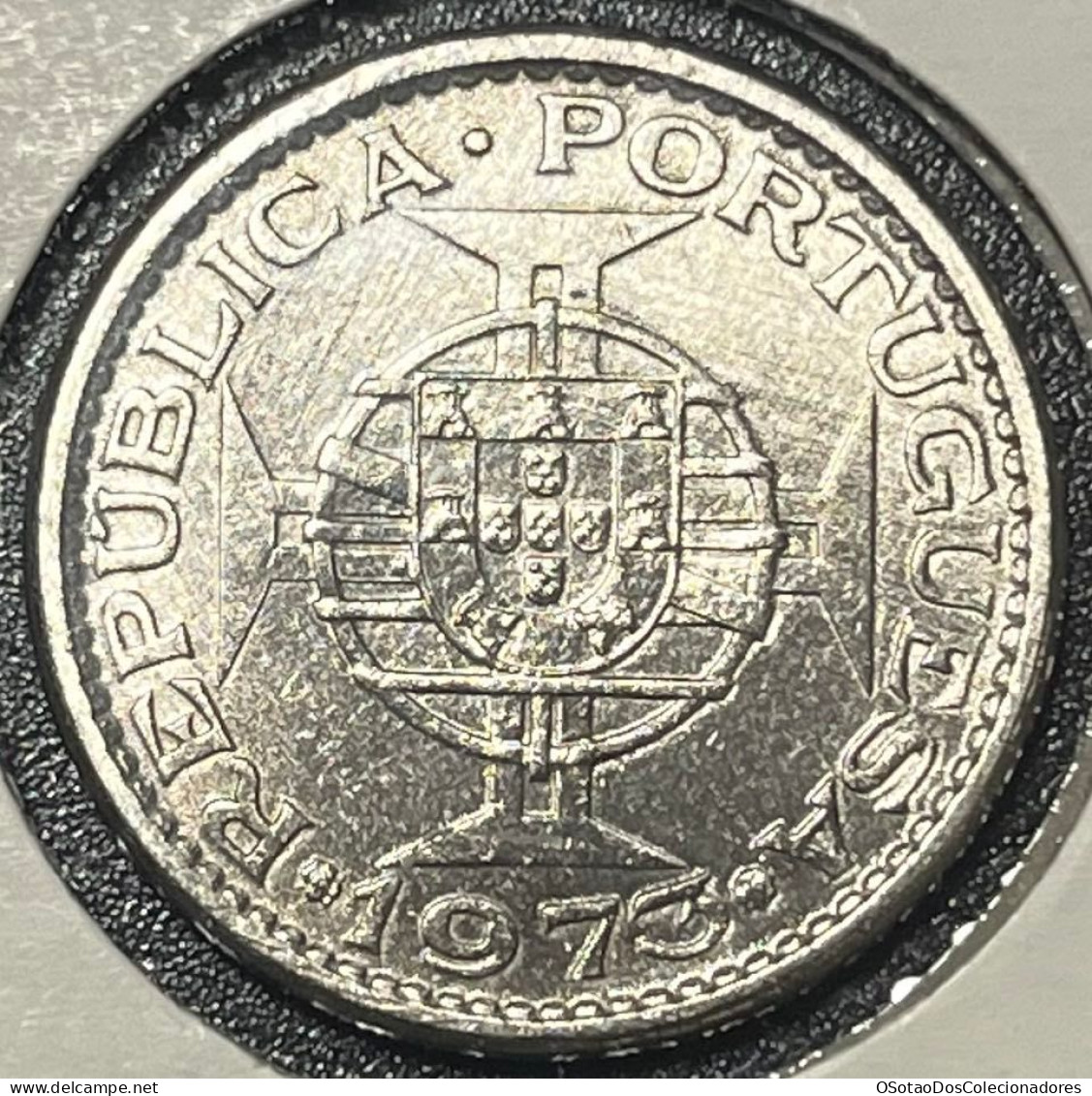 Moeda Moçambique Portugal - Coin Moçambique - 5 Escudos 1973 - MBC ++ - Mozambique