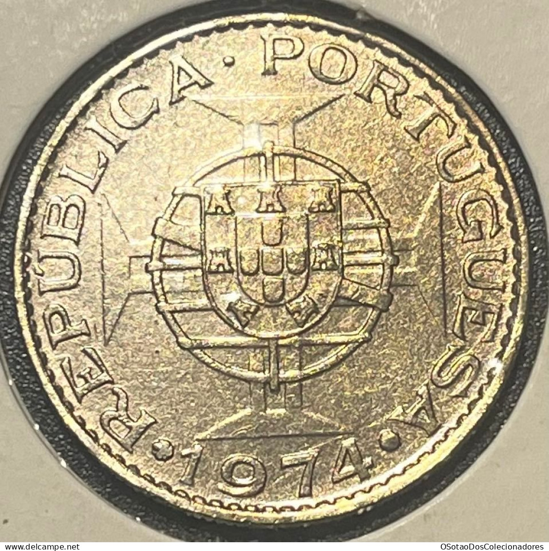 Moeda Moçambique Portugal - Coin Moçambique - 10 Escudos 1974 - MBC ++ - Mozambique