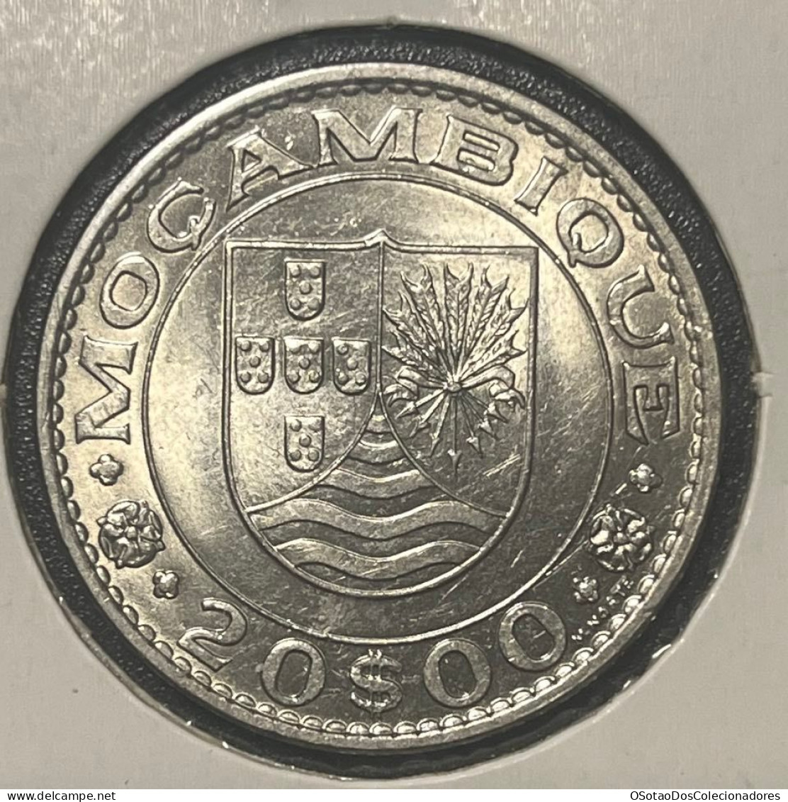 Moeda Moçambique Portugal - Coin Moçambique - 20 Escudos 1971 - MBC ++ - Mozambique