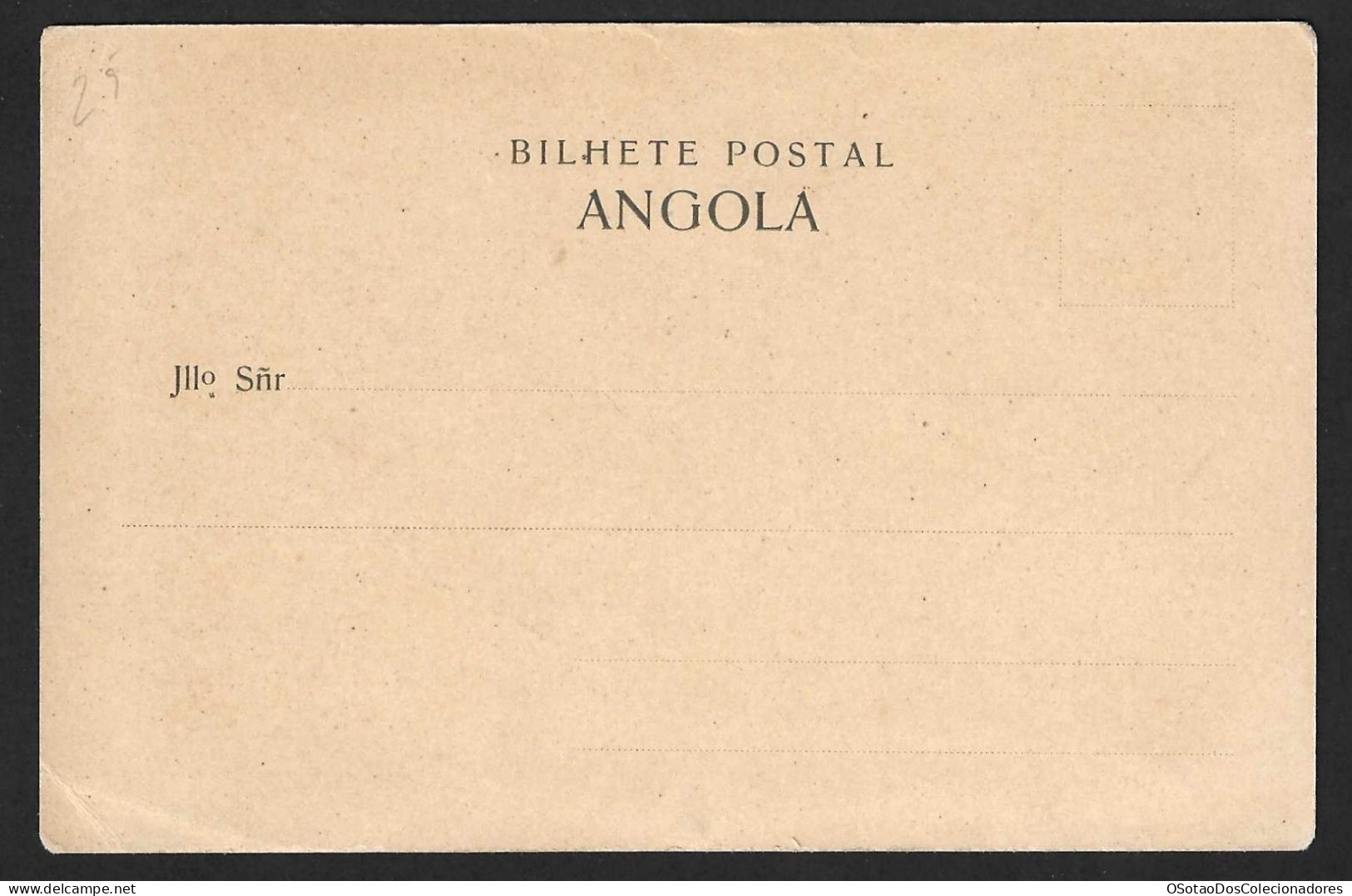 Postal Angola - Caminho De Ferro De Luanda A Ambaca, Ponte Derrubada Pelas Chuvas - Edição De Osorio, Delgado & Bandeira - Angola