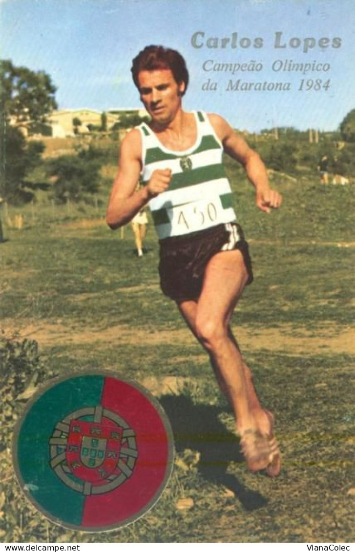 Carlos Lopes / Atletismo / SCP / Sporting Clube De Portugal / Seleção Nacional / Viseu / São Salvador / Vildemoinhos - Sportler