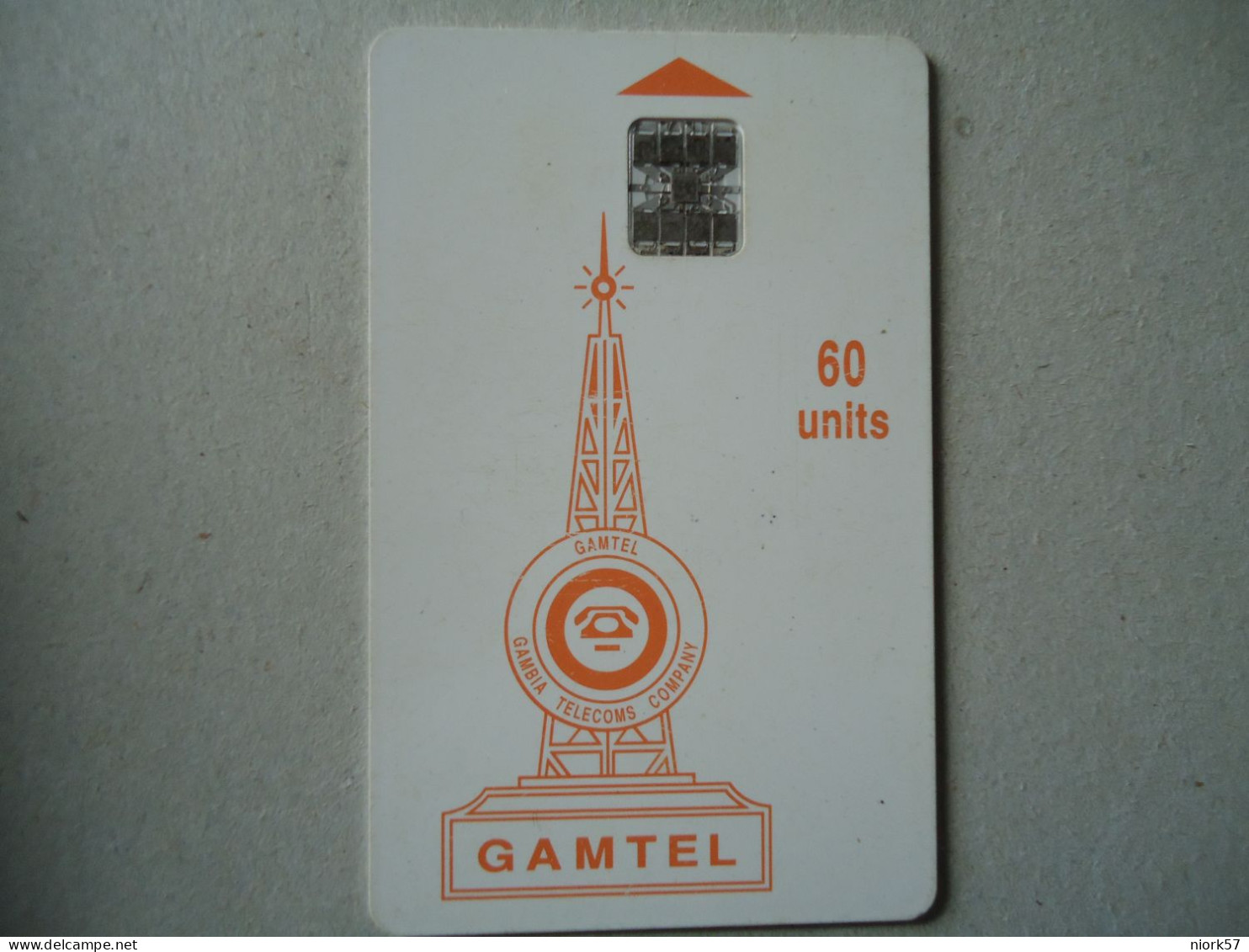 GAMBIA  USED PHONECARDS  TELECOM   UNITS  125    2 SCAN - Gambia