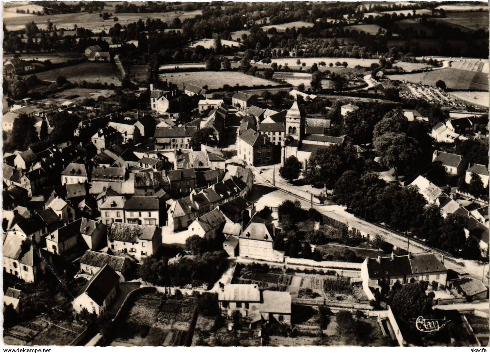 CPM St.Gervais-d'Auvergne Vue Generale Aerienne FRANCE (1305757) - Saint Gervais D'Auvergne