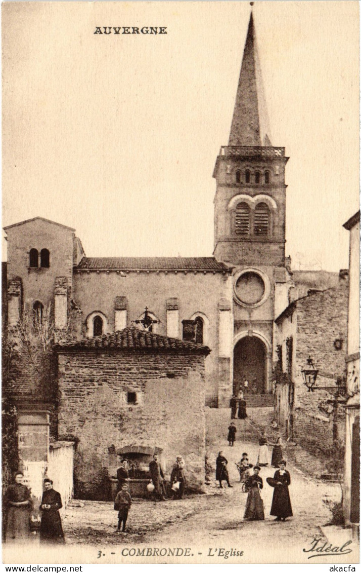 CPA Combronde L'Eglise FRANCE (1304347) - Combronde