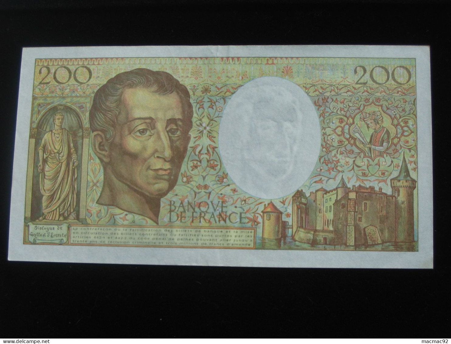 200 Francs MONTESQUIEU 1994  **** EN ACHAT IMMEDIAT **** - 200 F 1981-1994 ''Montesquieu''