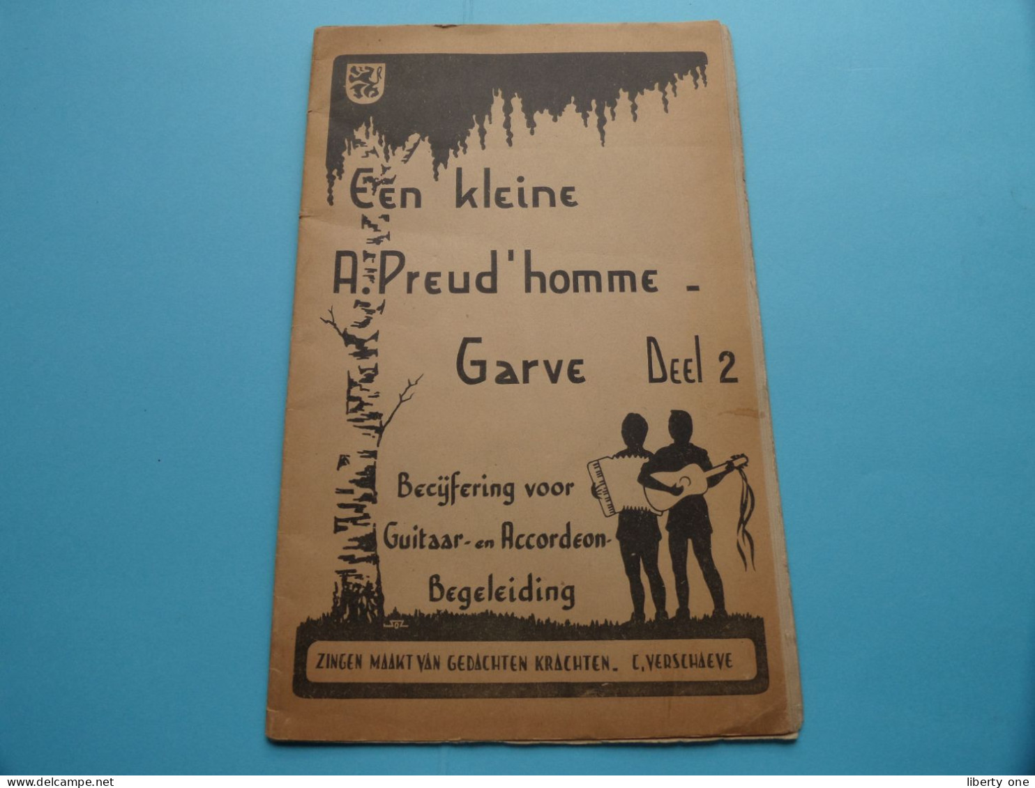 Een Kleine A. Preud'homme - Garve Deel 2 ( Zie / Voir SCANS ) 20 Pag. Compleet ROELAND Uitg. Borgerhout ! - Programs