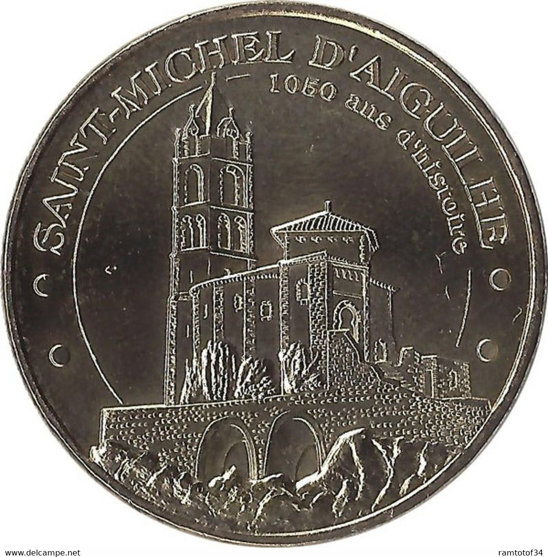 2022 MDP353 - AIGUILHE - Saint-Michel D'Aiguilhe (1050 Ans D'histoire)  / MONNAIE DE PARIS - 2022