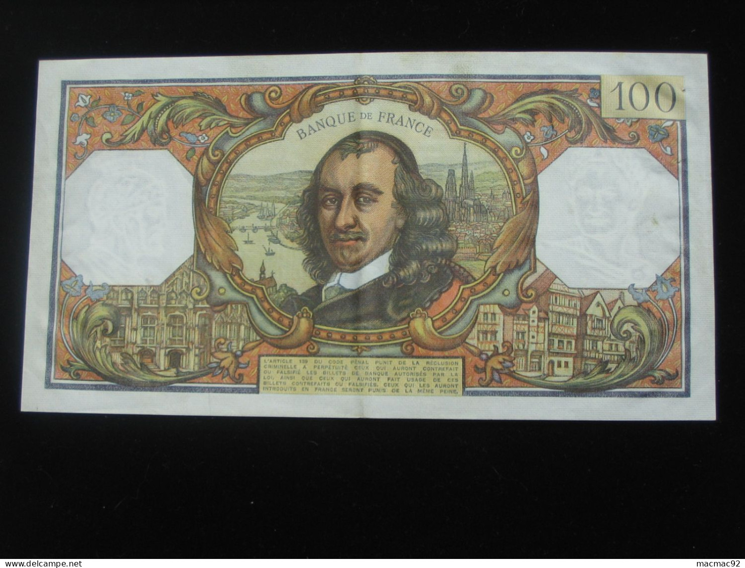 100 Francs CORNEILLE  7-10-1971 **** EN ACHAT IMMEDIAT **** - 100 F 1964-1979 ''Corneille''