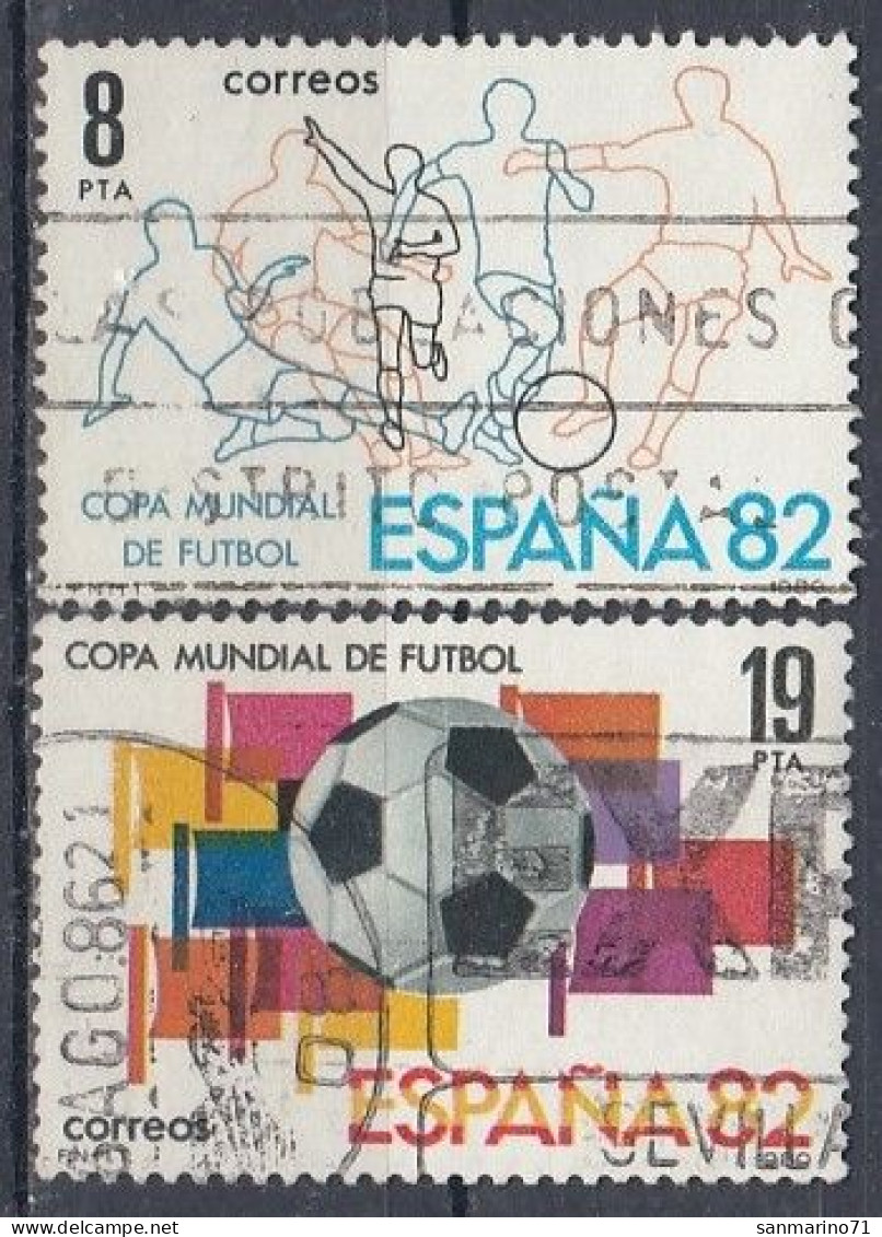 SPAIN 2462-2463,used,falc Hinged - Usati