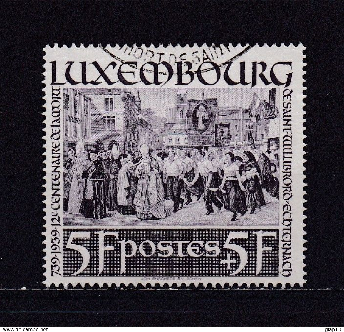 LUXEMBOURG 1938 TIMBRE N°305 OBLITERE PROCESSION - Oblitérés