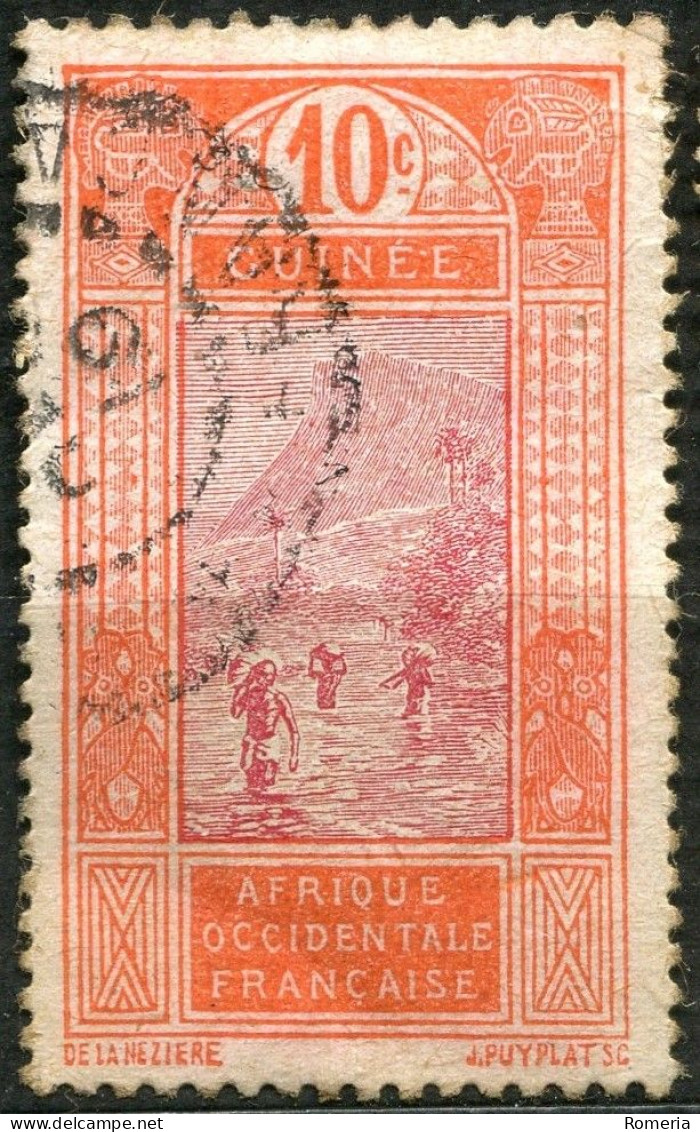 Guinée - 1913 -> 1938 - Lot timbres oblitérés et * TC - Nºs dans description