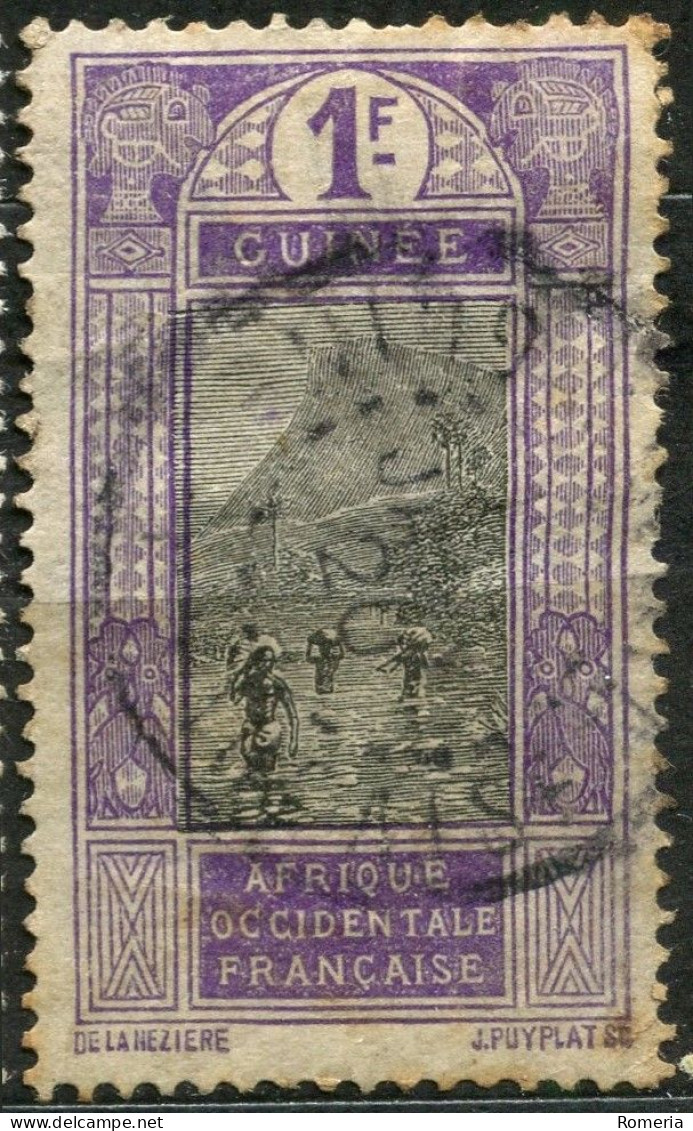 Guinée - 1913 -> 1938 - Lot timbres oblitérés et * TC - Nºs dans description