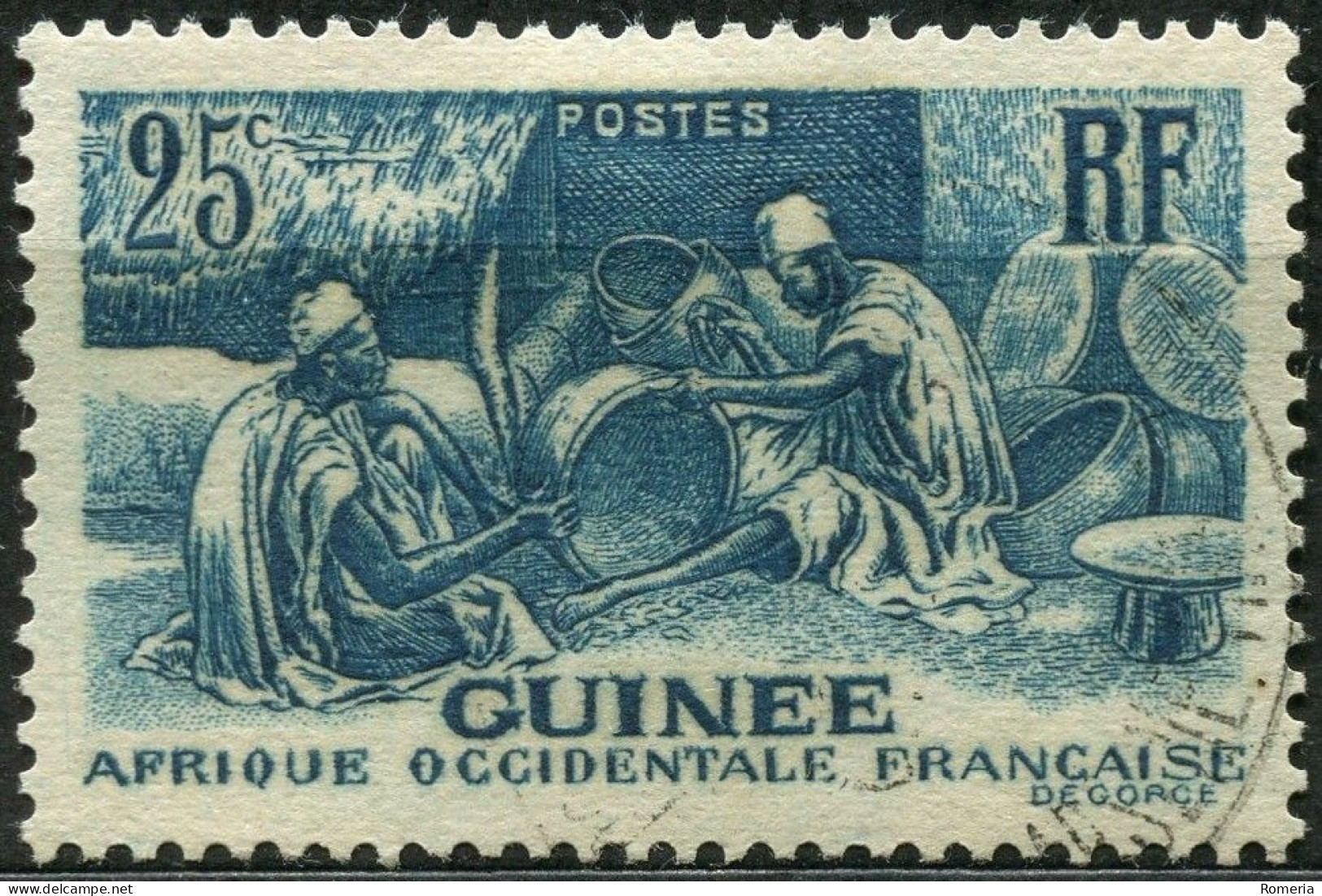 Guinée - 1913 -> 1938 - Lot timbres oblitérés et * TC - Nºs dans description