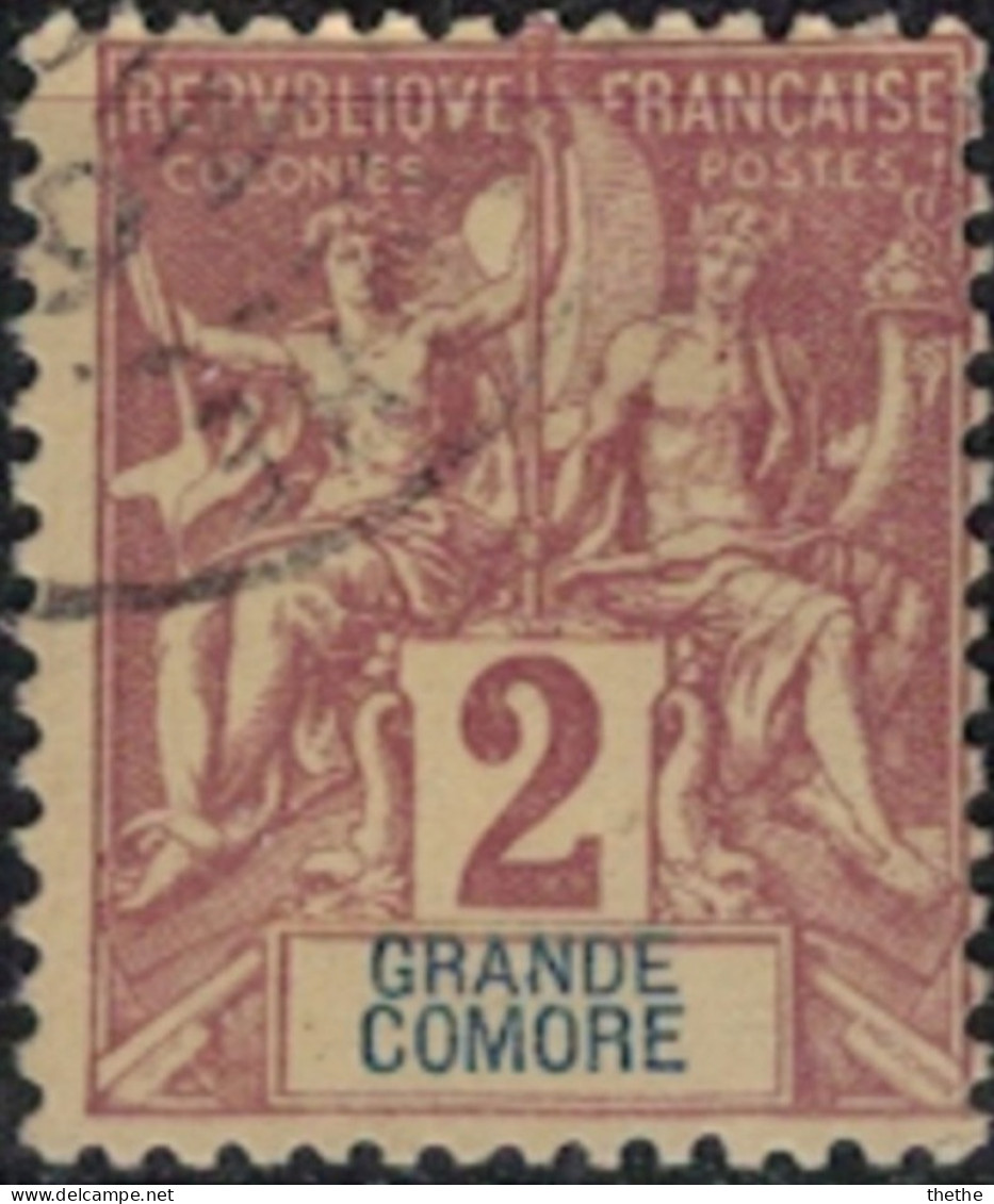 COMORES - Type Groupe - Oblitérés