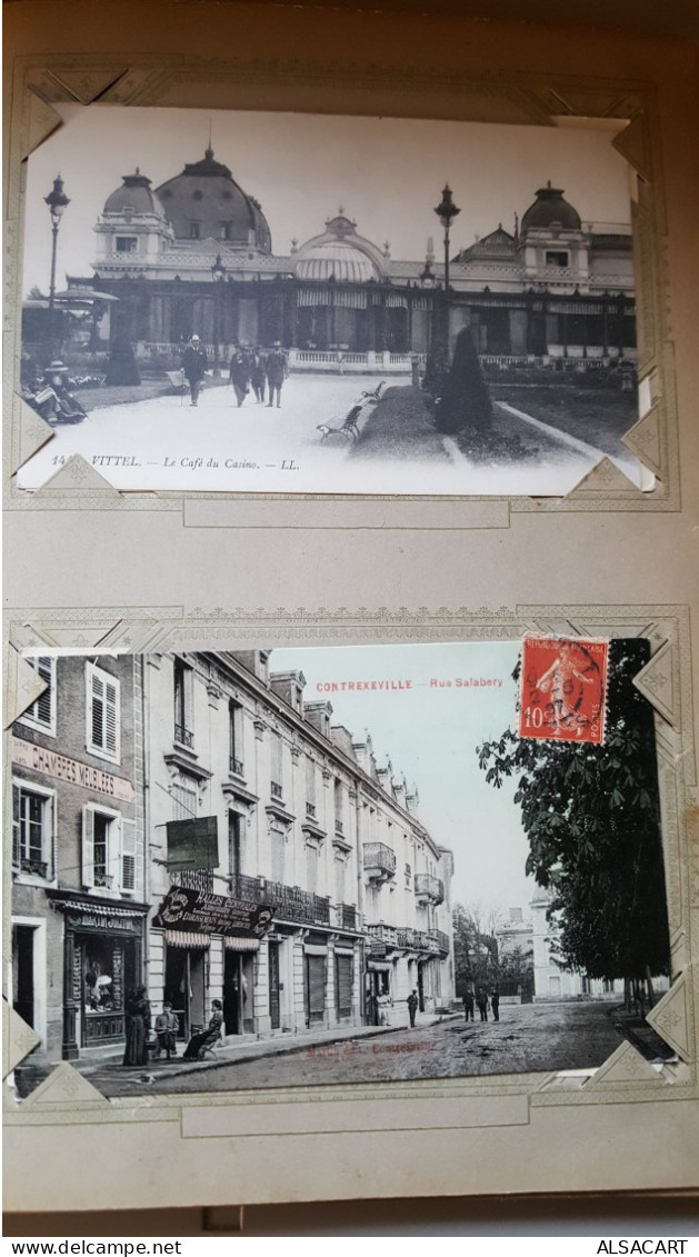 Album De Plus De 120 Cartes Sur Contrexéville Et Vittel , Avec Des Cartes Photos - 100 - 499 Karten