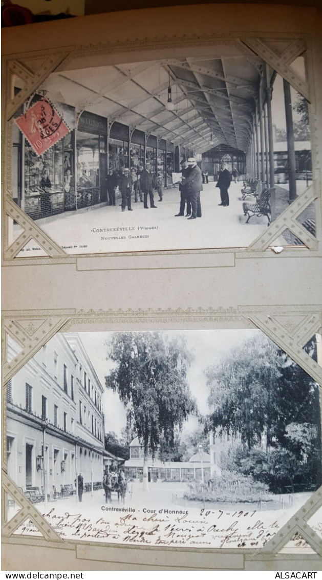 Album De Plus De 120 Cartes Sur Contrexéville Et Vittel , Avec Des Cartes Photos - 100 - 499 Postcards
