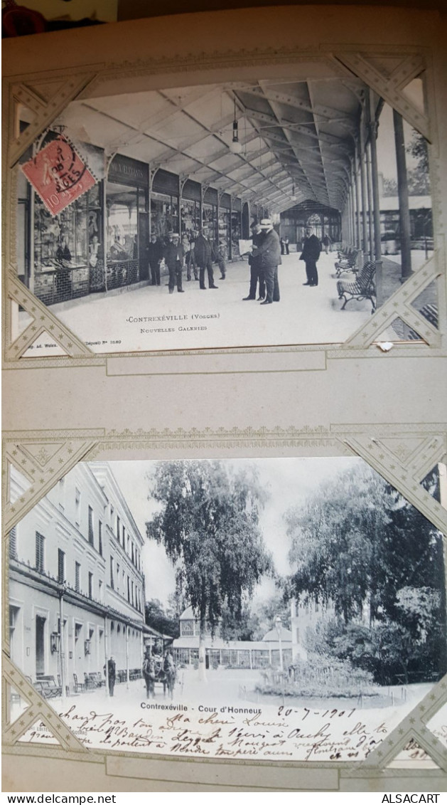 Album De Plus De 120 Cartes Sur Contrexéville Et Vittel , Avec Des Cartes Photos - 100 - 499 Postales