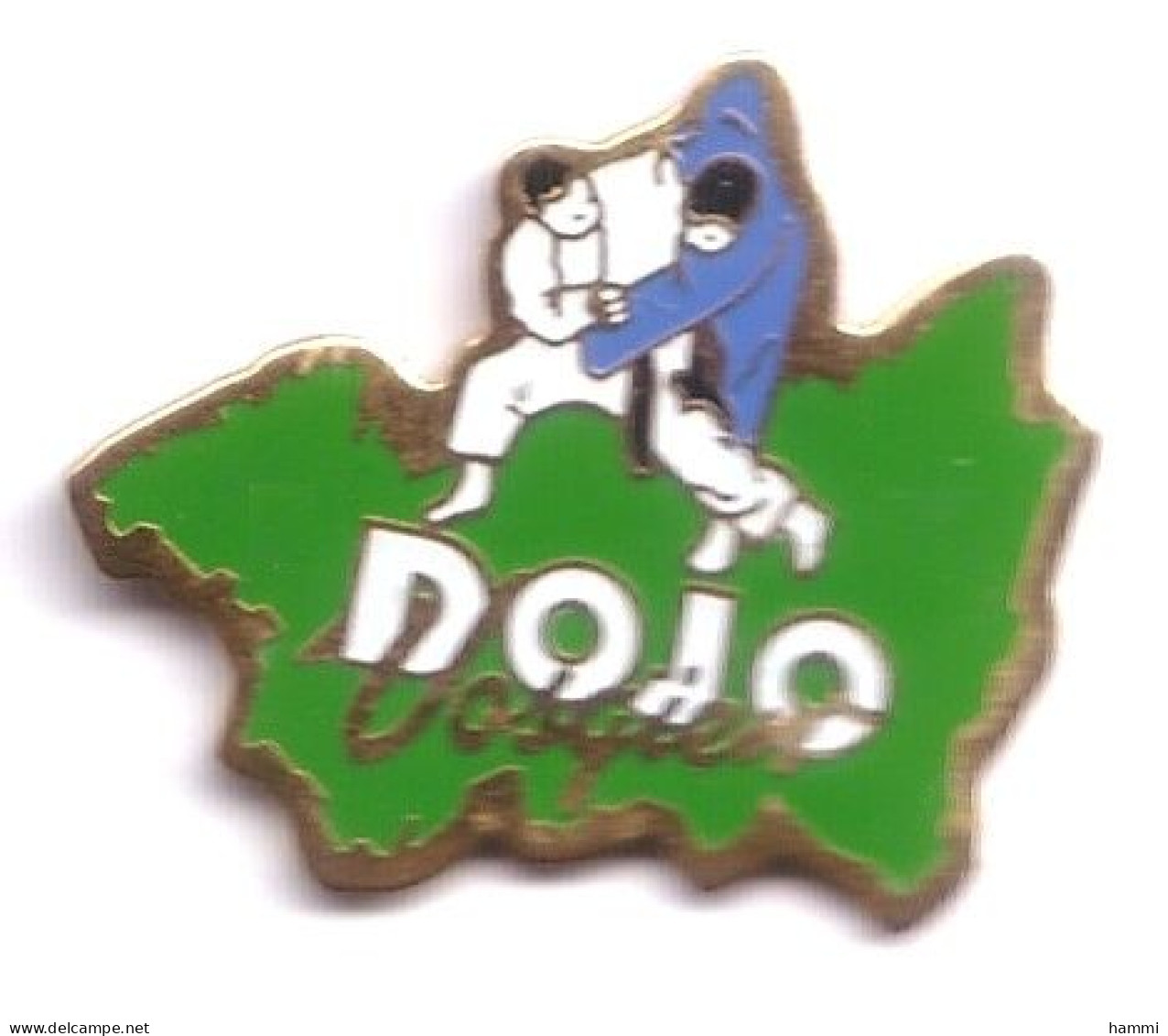 P170 Pin's Judo Dojo Vosges Département Achat Immédiat - Judo