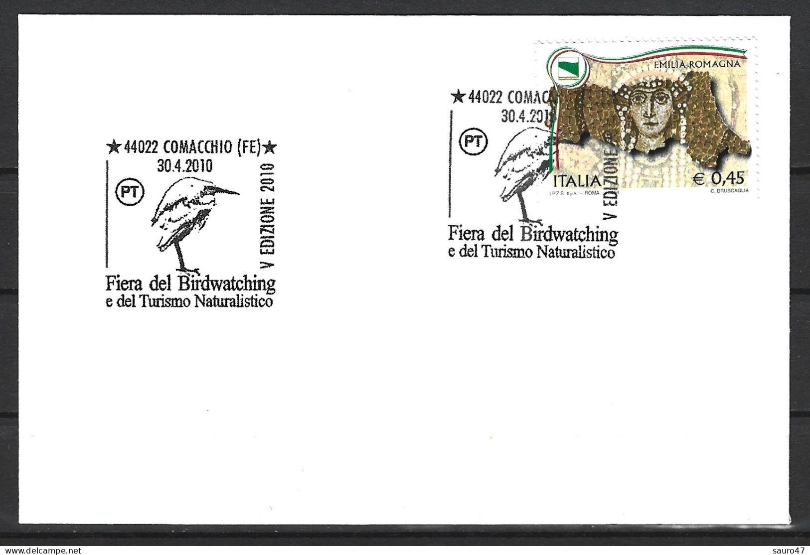 N142  Comacchio 2010 - Fiera Del Birdwatching - Annullo Speciale - Mechanical Postmarks (Advertisement)