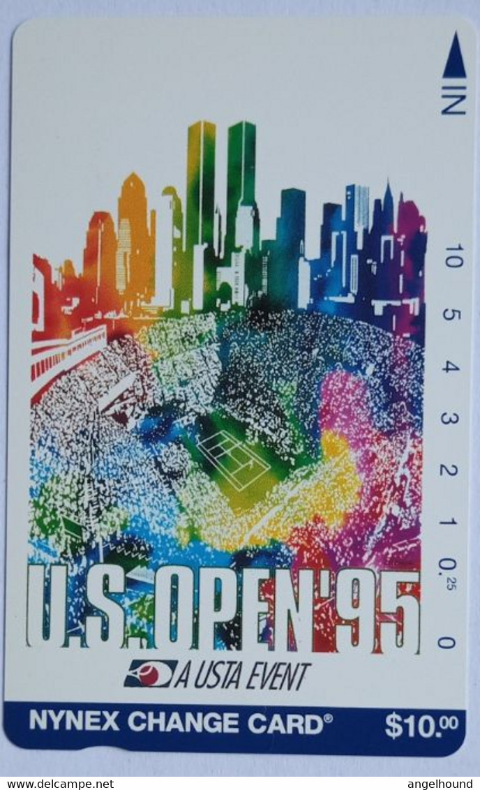 USA Nynex Mint Tamura $10 " US Open '95 - Cartes Magnétiques