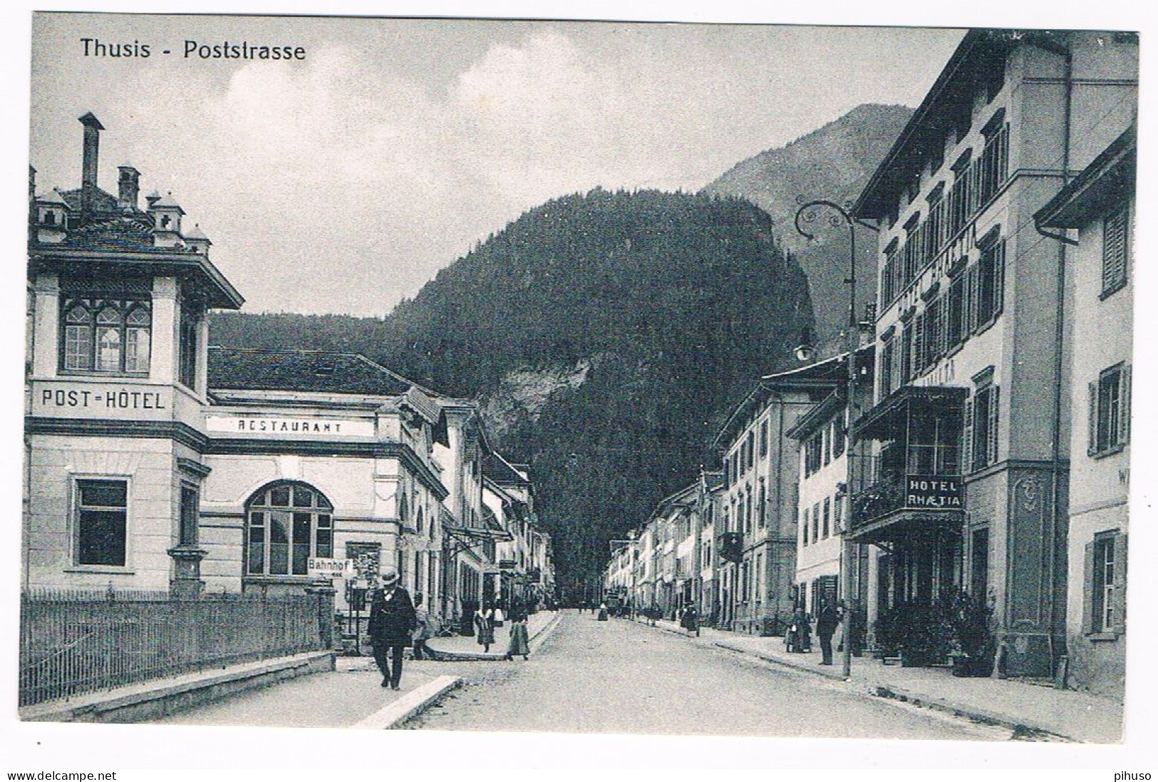 CH-7890  THUSIS : Poststrasse - Thusis