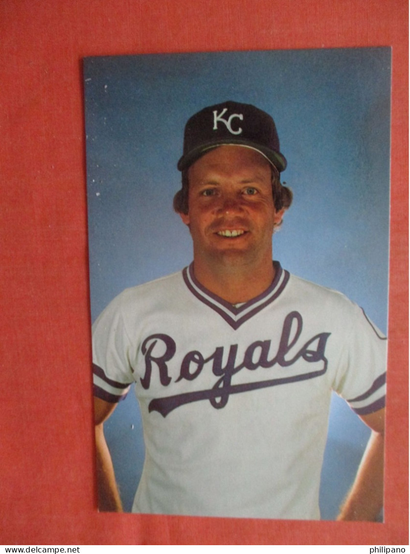 George Brett Kansas City Royals.   Baseball Ref 6081 - Honkbal