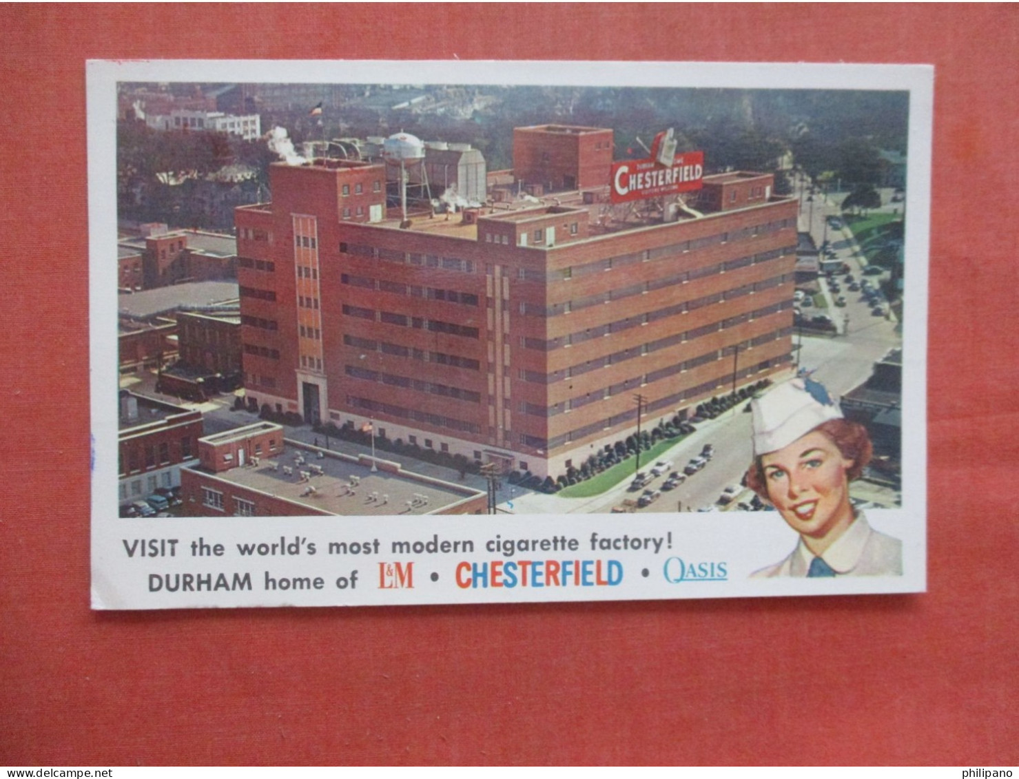 Chesterfield  Cigarette Factory.    Durham North Carolina > Durham  Ref 6081 - Durham