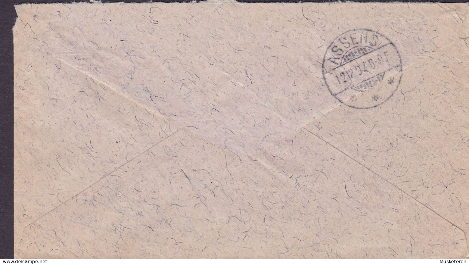 Denmark EMIL SAND, Brotype Ia ODENSE 1907 'Petite' Cover Brief ASSENS (Arr.) Fr. VIII. Stamp (2 Scans) - Covers & Documents