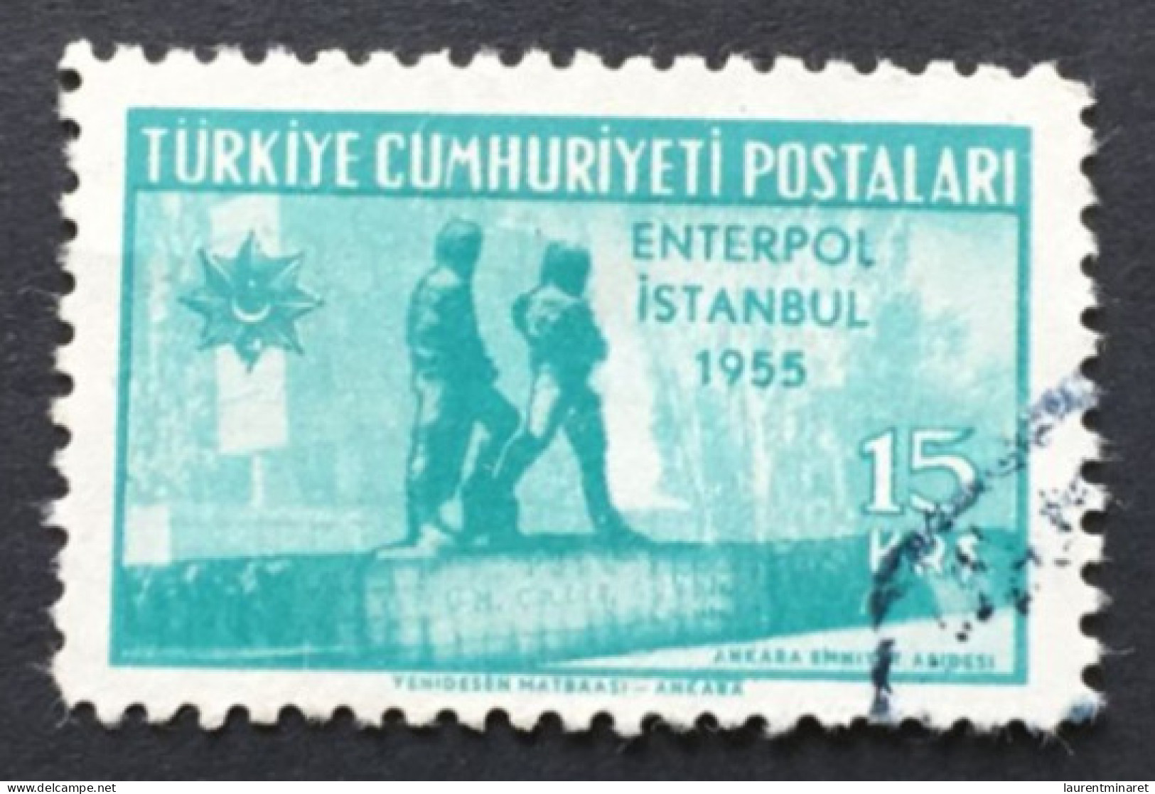 TURQUIE / 1955 / N°Y&T : 1244 - Oblitérés