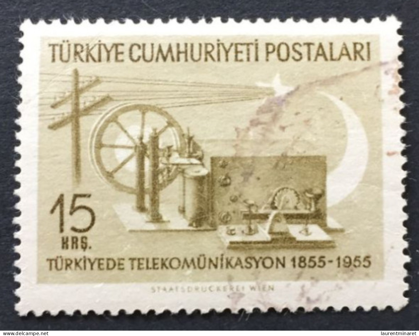 TURQUIE / 1955 / N°Y&T : 1248 - Oblitérés
