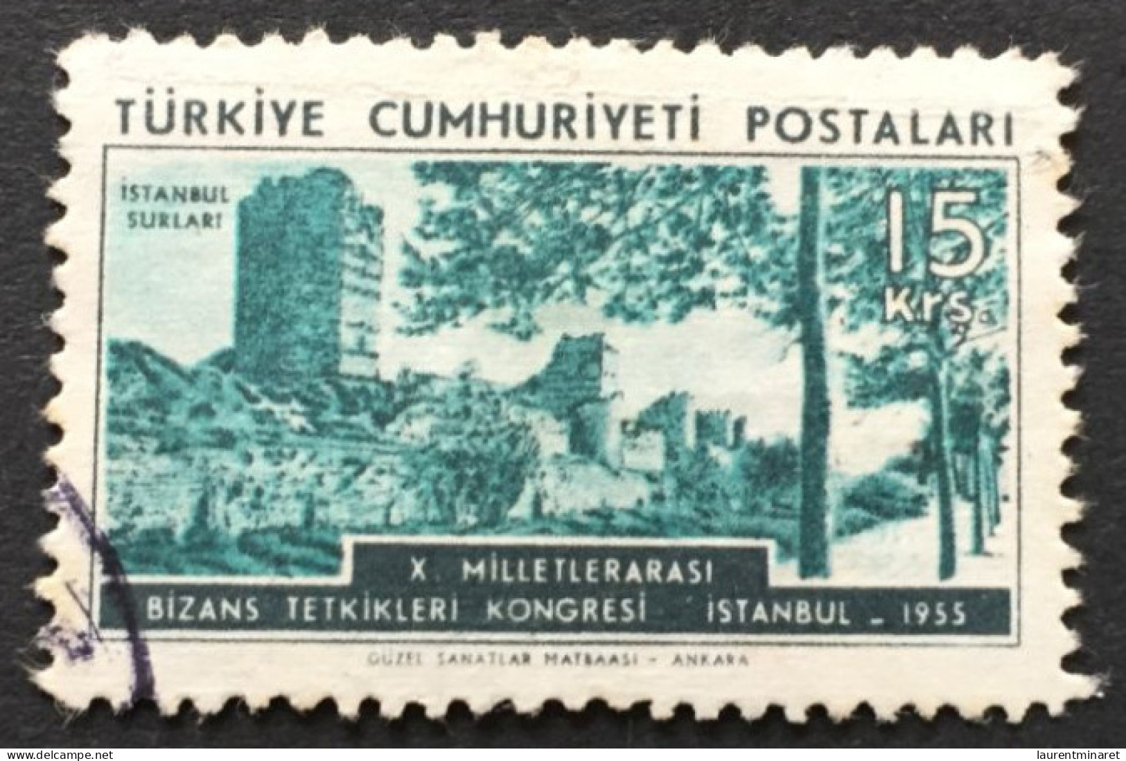 TURQUIE / 1955 / N°Y&T : 1256 - Oblitérés
