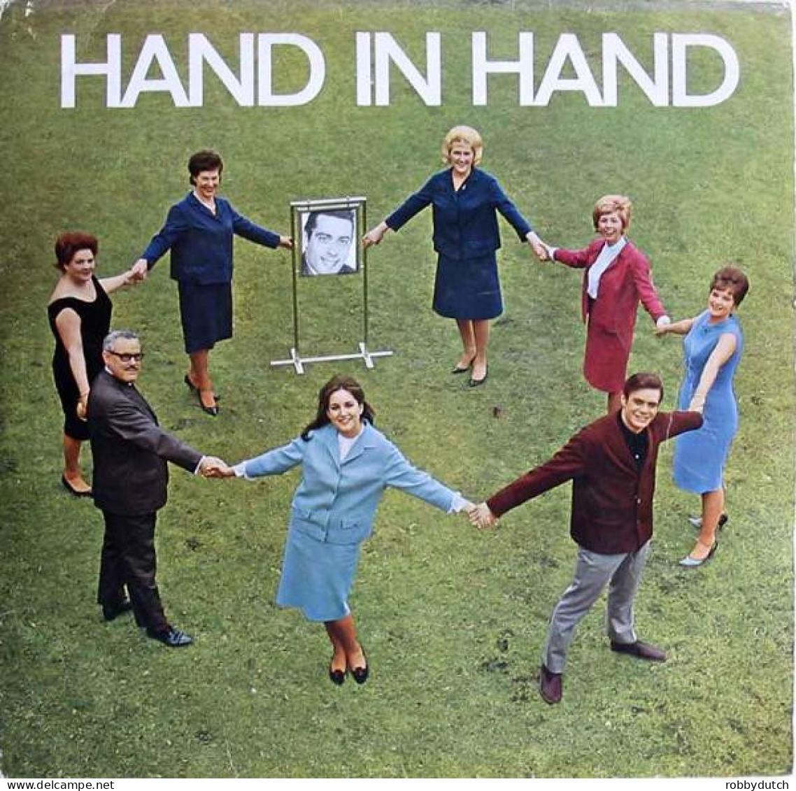 * 10" LP *  HAND IN HAND - 8 GOUDEN FAVORIETEN (Holland 1964 EX-) - Andere - Nederlandstalig
