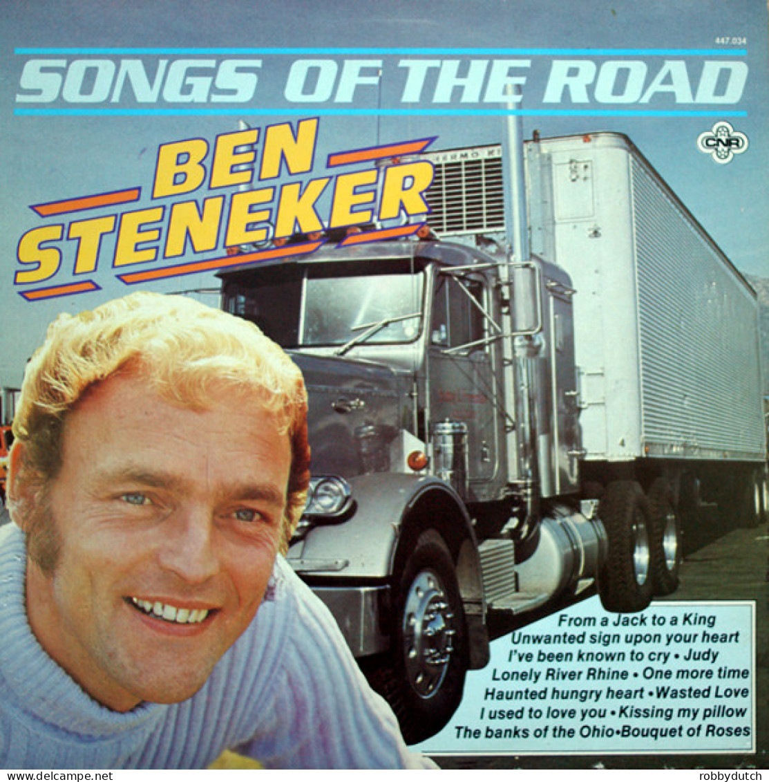 * LP *  BEN STENEKER - SONGS OF THE ROAD (Holland1980) - Country Et Folk