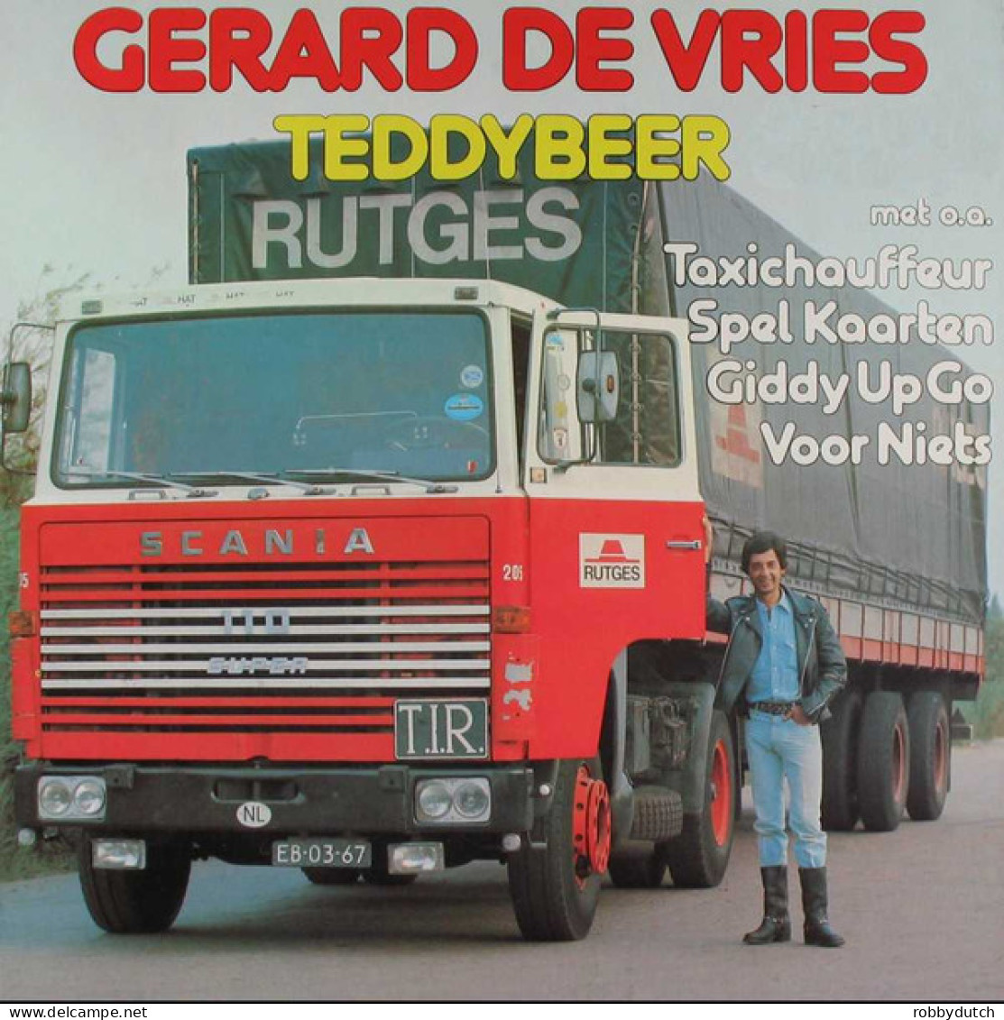 * LP *  GERARD DE VRIES - TEDDYBEER (Holland 1976) - Autres - Musique Néerlandaise