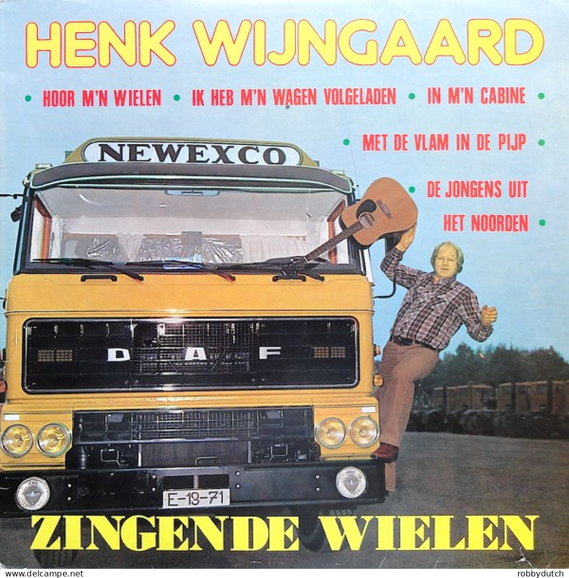 * LP *  HENK WIJNGAARD - ZINGENDE WIELEN (Holland 1978 EX!!) - Autres - Musique Néerlandaise