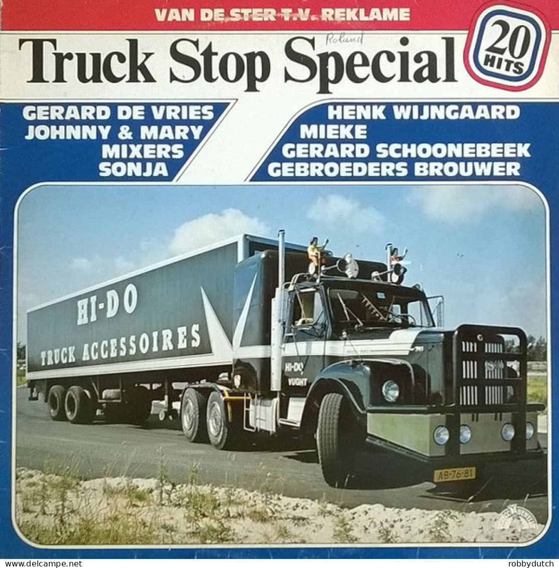 * LP *  TRUCK STOP SPECIAL - DIVERSE ARTIESTEN (Holland 1981 EX!!) - Autres - Musique Néerlandaise