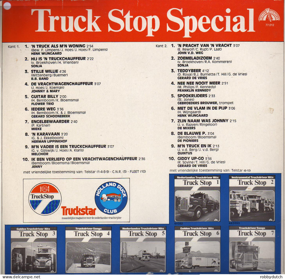 * LP *  TRUCK STOP SPECIAL - DIVERSE ARTIESTEN (Holland 1981 EX!!) - Autres - Musique Néerlandaise