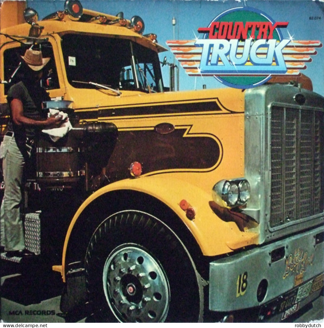 * LP * COUNTRY TRUCK - VARIOUS ARTISTS (Germany 1977 EX!!) - Country Et Folk