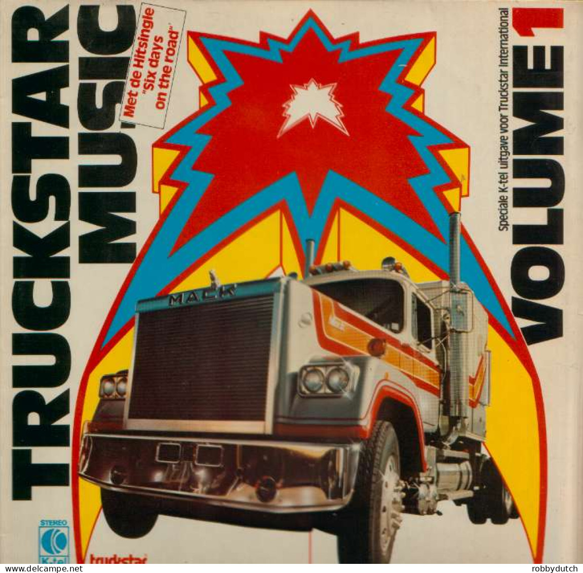 * LP * TRUCKSTAR MUSIC Vol.1 - VARIOUS ARTISTS (Holland 1980 EX-) - Country Y Folk