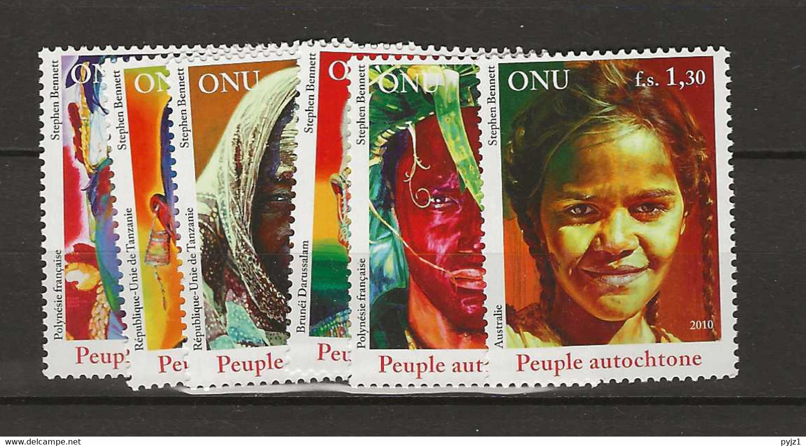 2010 MNH UNO Geneve, Mi 735-40 Postfris** - Unused Stamps
