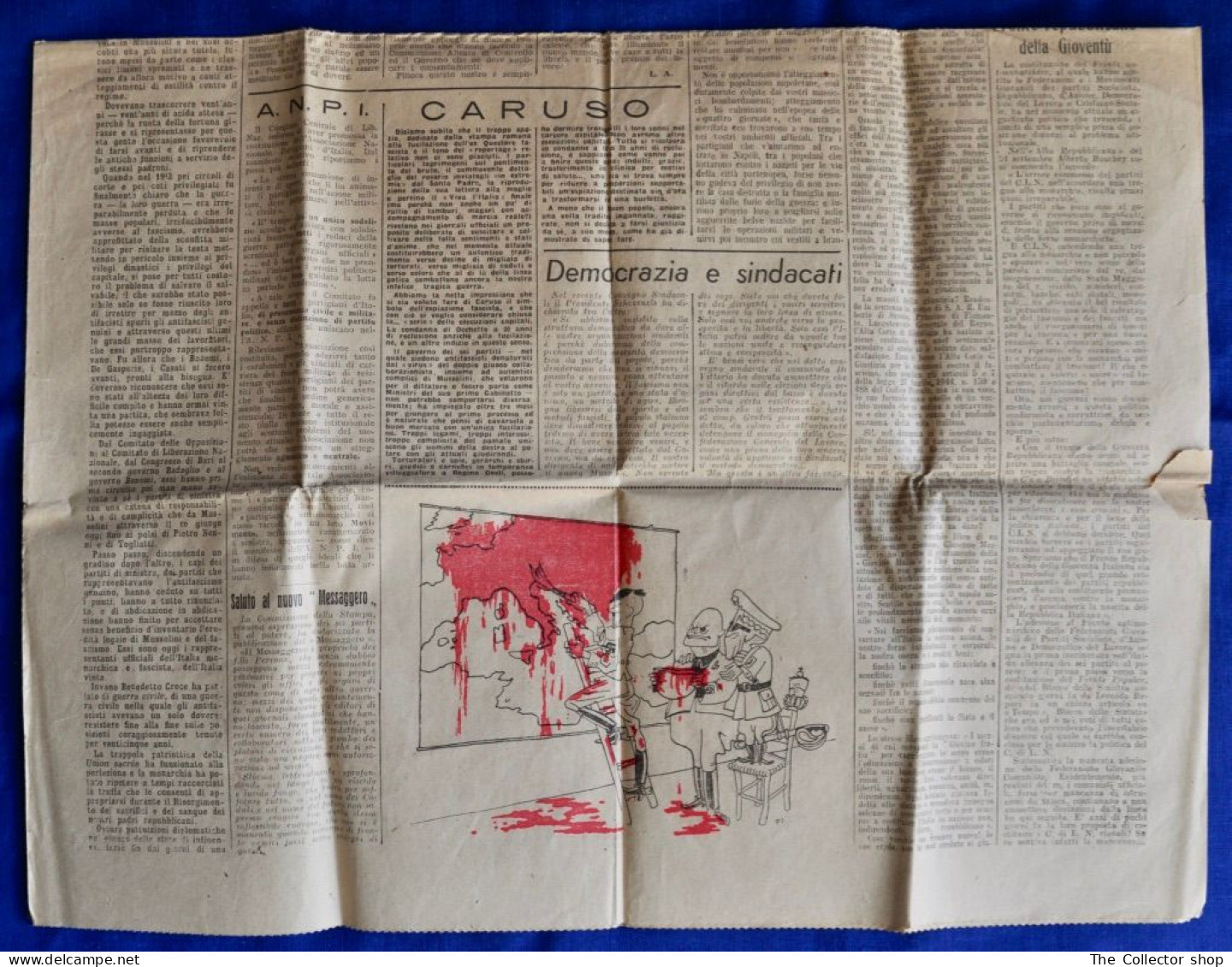 Giornale "IL PARTIGIANO" del 2 ottobre 1944