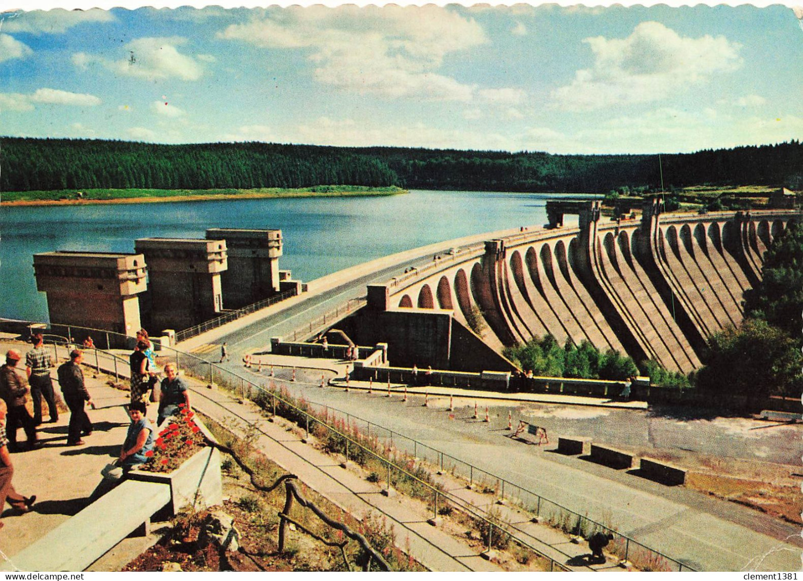 Belgique Eupen Le Barrage Et Le Lac - Eupen