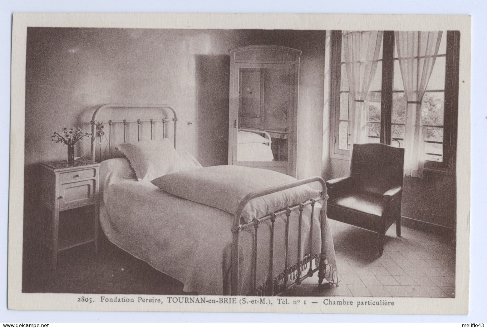 77/ CPA - Tournan En Brie - Fondation Pereire - Chambre Particulière - Tournan En Brie