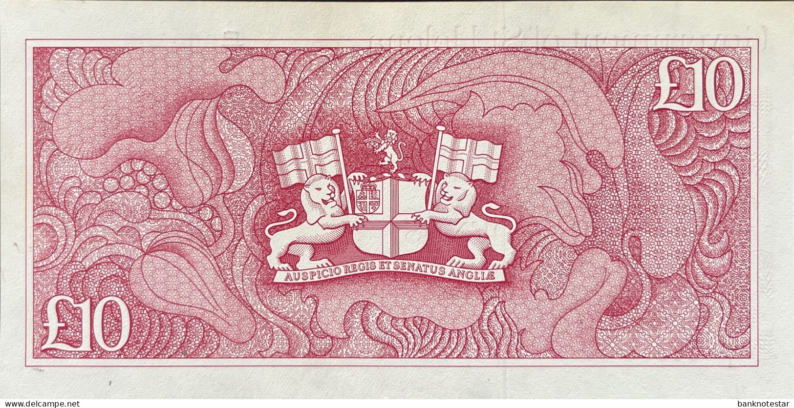 Saint Helena 10 Pounds, P-8a (1976) - UNC - 000599 - RARE - Sainte-Hélène