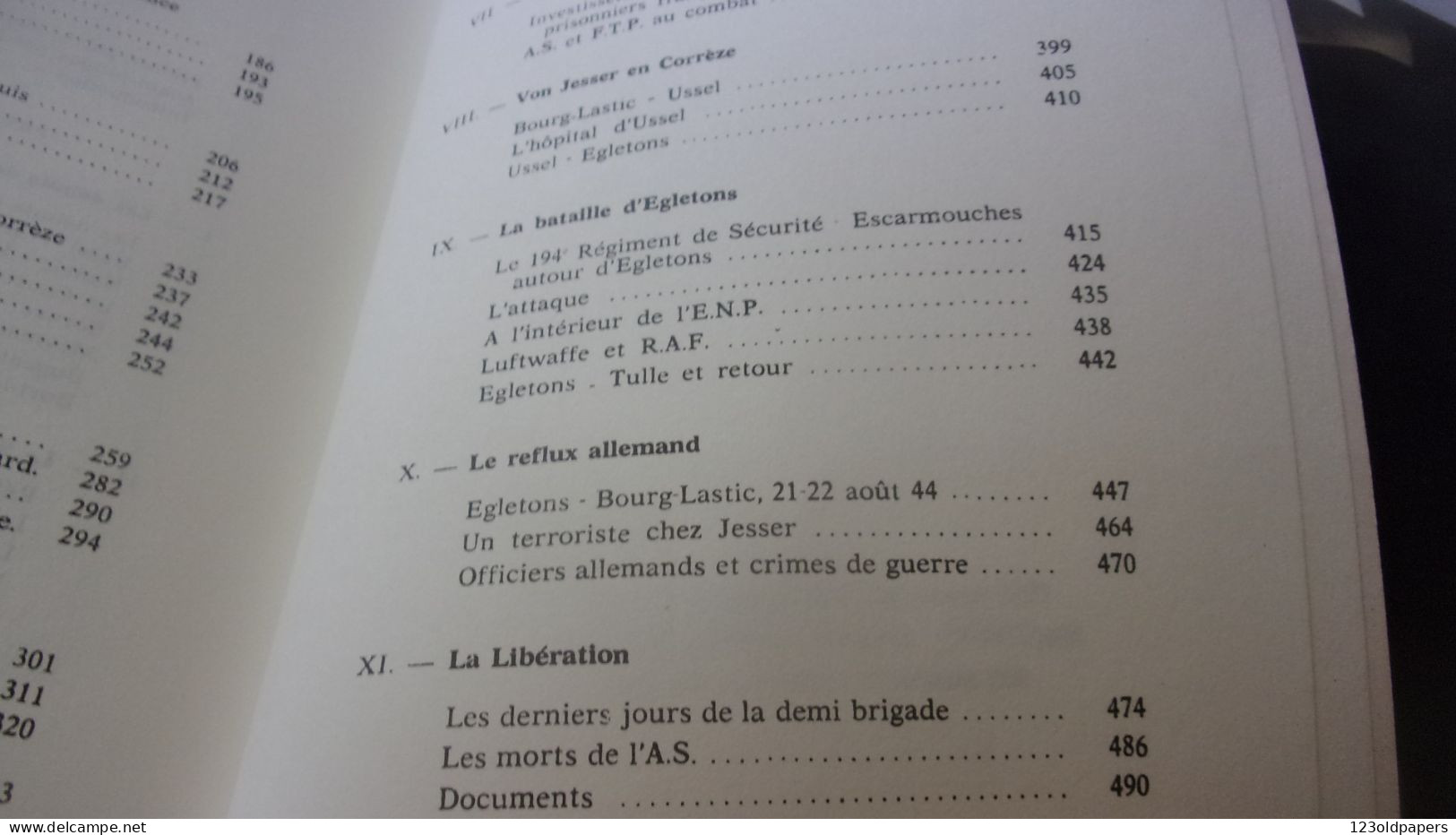 L'Armée secrète en Haute-Corrèze : 1942-1944  LE MOIGNE BARBANCEYS 508 PAGES CREUSE LIMOUSIN  WWII EGLETONS USSEL BOURG